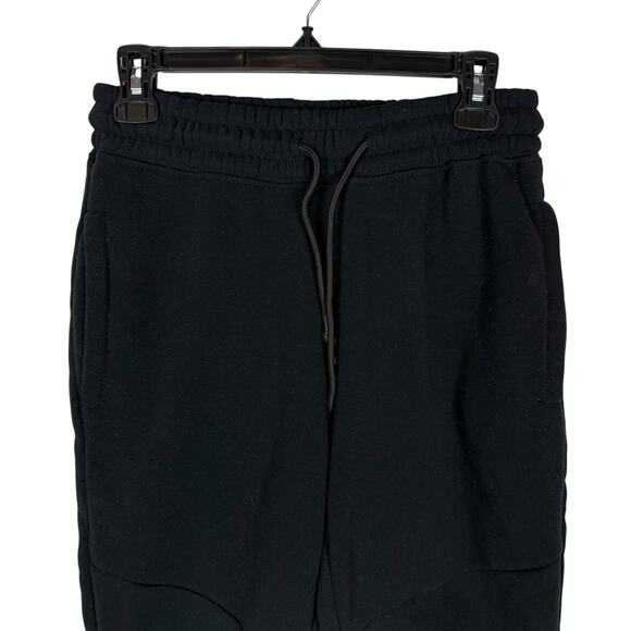 Public Supply Co NYC Jogger Pants Men Small Black Cotton Fleece Lined Drawstring - Picture 3 of 11